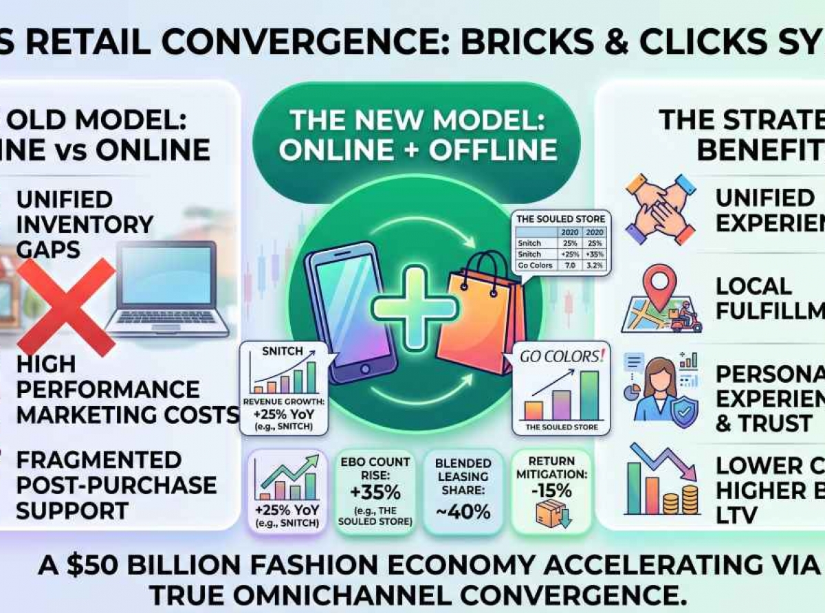 Online meets offline as Indian fashion retail rewrites its growth strategy